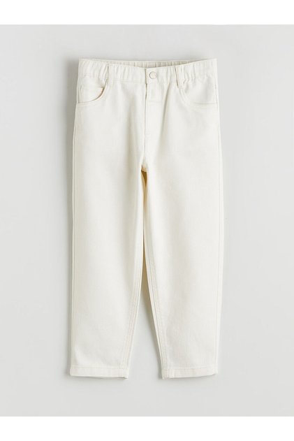 Lcw Baby Beige Baggy Fit Boys' Trousers