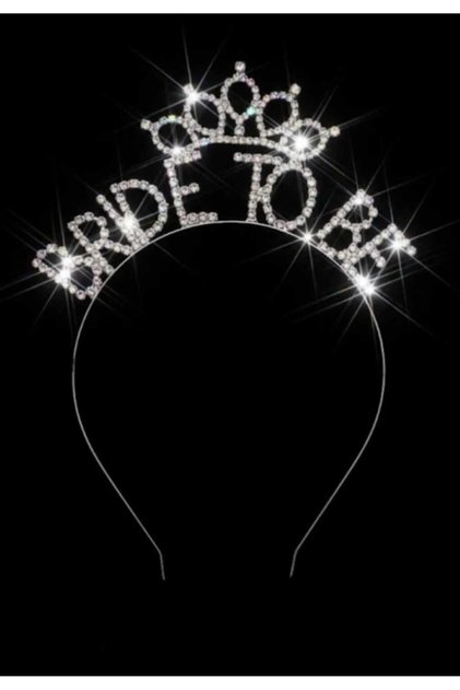 Bride to Be, Wedding Engagement, After, Bachelorette Party Bride Crown, Silver Plated