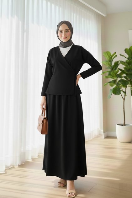 Skirted Two-Piece Set