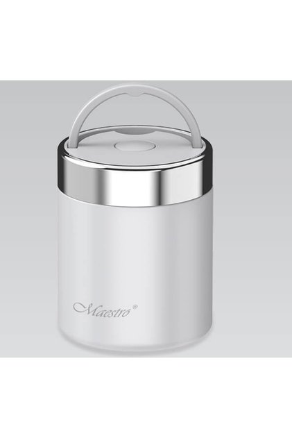 Dinner Termos alimentar MR-1649-50,Alb, 500 ml, Pentru mancare rece/calda
