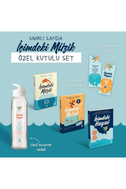 İçimdeki Müzik Özel Set - Gençlik Kitapları (Suluk ve Ayraç Hediyeli)