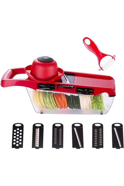 Vegetable Slicer, Multi-function Vegetable Food Cutter Fruit Slicer .