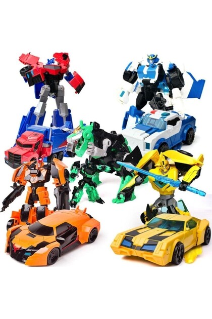 ALBİOYUNCAK Transformers Tarzında Optimus Prime Bumblebee Grimlock