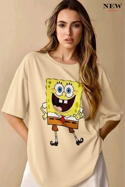 Spongebob Printed Unisex T-Shirt