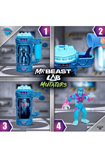 Cici Oyuncak MrBeast Lab Hyper Fusion Mutators, Experiment