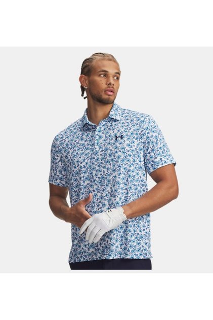 Erkek UA Playoff 3.0 Basklı Polo T-shirt 1378677-427