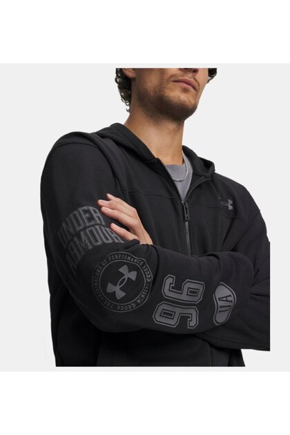 Under Armour Erkek UA Rival Lightweight Graphic Fermuarlı Ceket