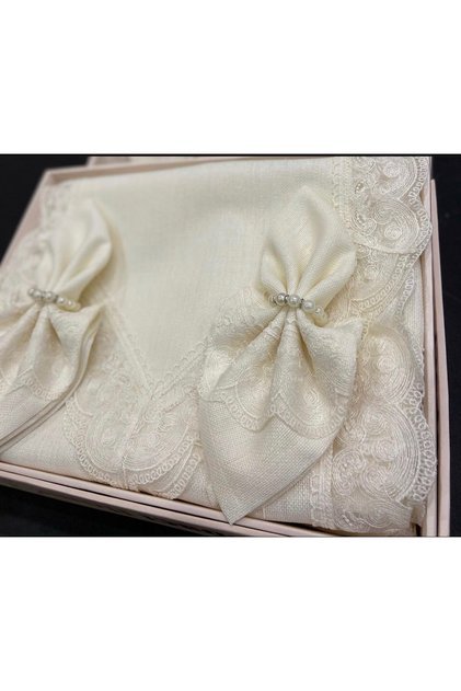 Jute Soft Silvery Fabric Dining Table Cloth Set