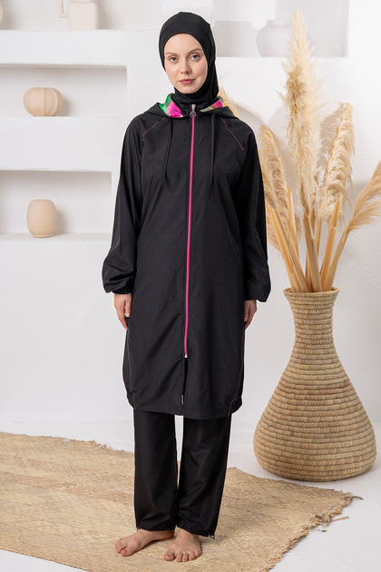 Monserrat Parachute Long Sleeve Hijab Swimsuit 1504