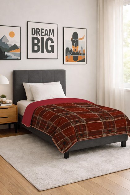 Soft Touch Single Modern Comfort Series Thermal Blanket Bt0013