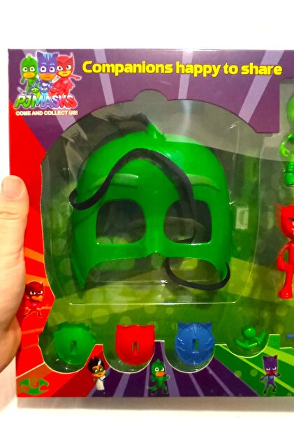 Pufline Pijamaskeliler Ve Pj Mask Oyuncak Set Figür Compannios
