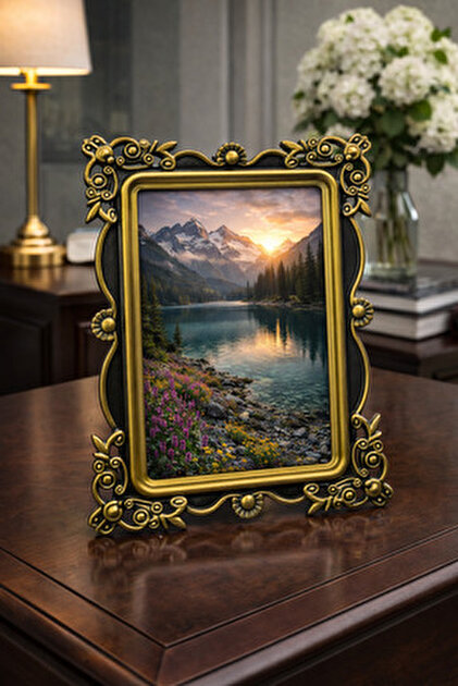 ŞAYLIĞ ART Plastik Barok Desenli Fotoğraf Çerçevesi 13x18 – Pleksi