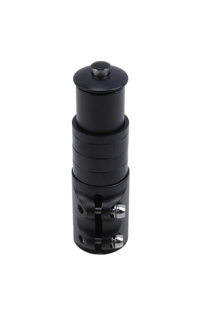 Black Aluminum Alloy Bicycle Front Fork Head Tube Heightener MTB Road Bike Fork Stem Riser Extender