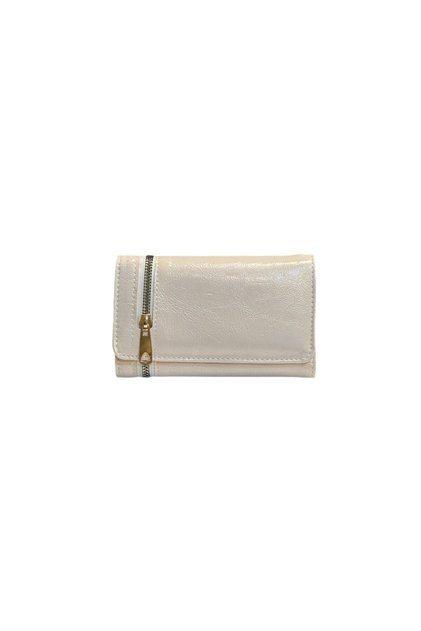 Women's Medium Size Quality Cream Wallet