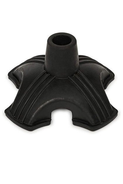 black Cane Tip - Self Standing Walking Cane Tip, Cane Stand for Walking Cane,Cane Accessories
