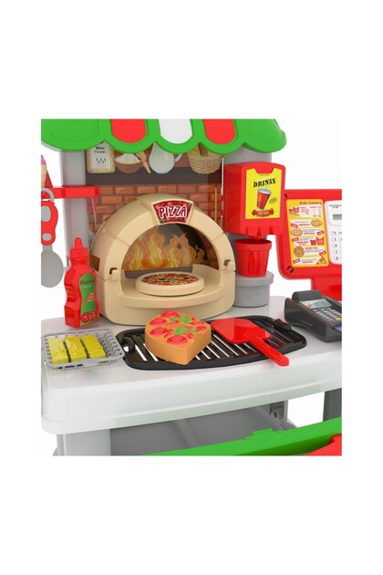 ciostaさま　お品一式 Cio Grup Işıklı Sesli Oyuncak Pizza Restaurant Set - Fiyatı, Yorumları