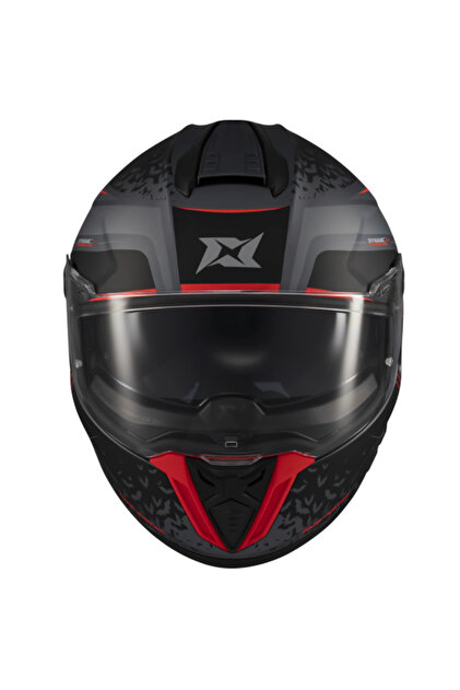 Axxis Motosiklet Kaskı Hawk Evo SV Dark Justice C1 Motorcu Kaskı