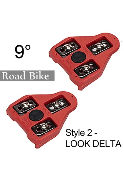 BUCKLOS Fit Look Delta BUCKLOS Pedal Cleats MTB Road Bike Cleats Fit Shimano/SPD/ LOOK DELTA System