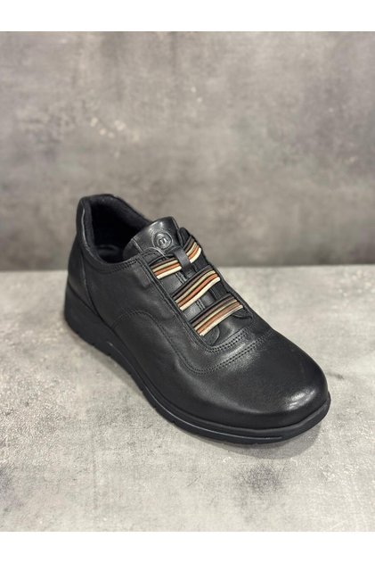 Handmade Genuine Leather Elastic Lace-Up Comfort Sole Casual Shoes