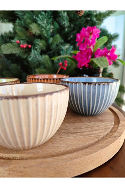 Madame Coco Kleby Colorful Medium Size Bowl Set of 4 - 90 ml - 10