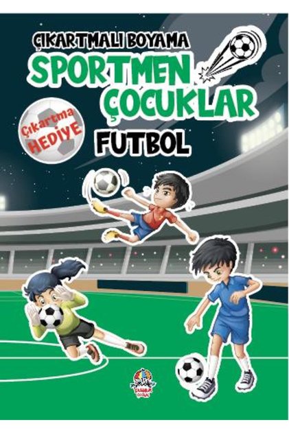 Painting with Stickers - Sportmen Kids - Football / Anonymous / Rain Child / 9786258119268