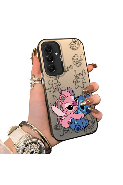 Samsung Galaxy A16 Compatible Silicone Edge Hard Back Anti-Fall Stitch Patterned Case