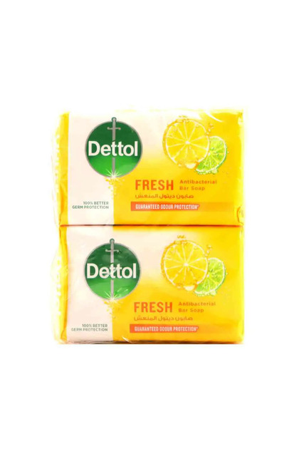 Fresh Antibacterial Soap Bar For Effective Germ Protection with Citrus and Orange Blossom- 6X