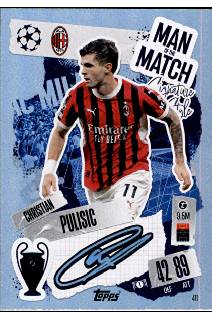 PIERROT ATTACK TO THE FREEDOM FC限定DVD Topps Christian Pulisic Signature Style Man Of The Match Attax