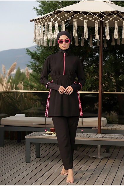 FAST DRYING COMPLETE COVER TESETURE SWIMSUIT