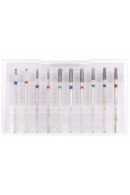 Set de 10 biți diamantați Mix de biți diamantați