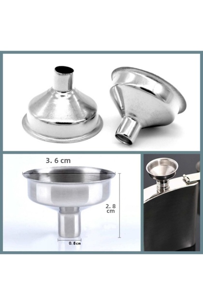 Mini Stainless Steel Funnel Drink Bottle Filling Apparatus