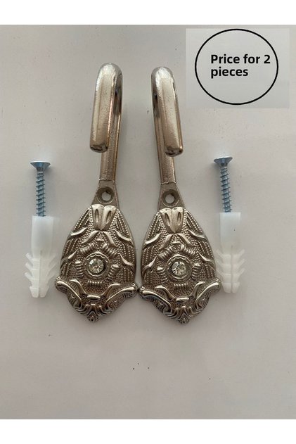 Background Curtain Tie Iron Hanger Apparatus Renso Curtain Hook
