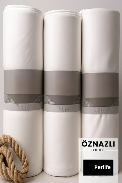 Full Length & Half Length Ecru Sunshade Curtain – Satin Texture – No Pleats – Extra Foam Gathered Use