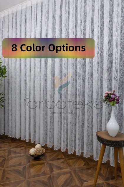 Glass Broken Style Pattern New Design Tulle 2 Layers Pleated