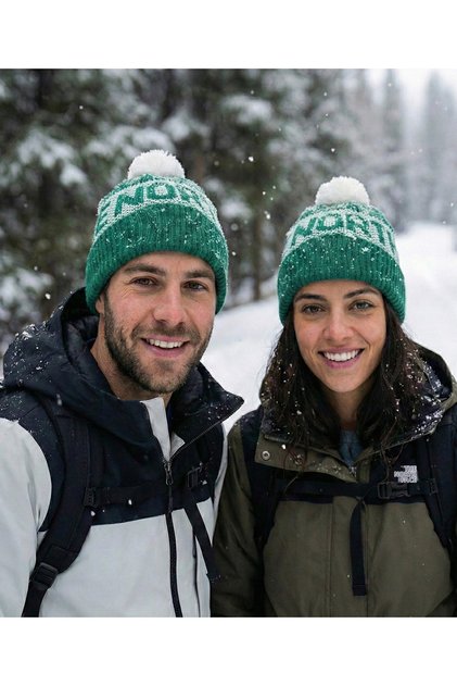 Retro Cabin Beanie Unisex Outdoor Beresi Nf0A88Qw84O1 Green