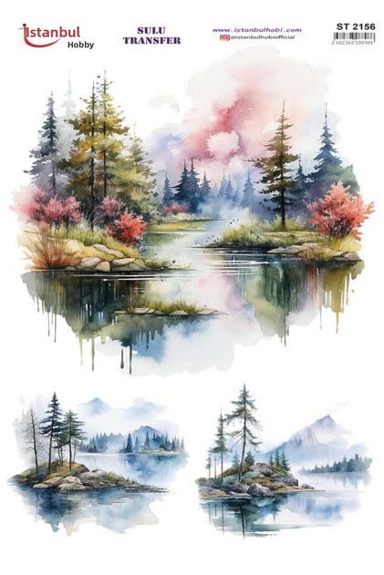 Water Transfer Paper 25X35Cm St-2156
