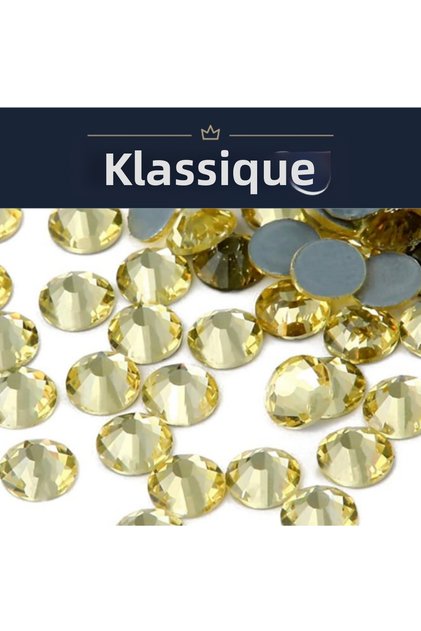 Jonquil Crystal Stone (Hotfix) Ss10 - 1440 Pcs