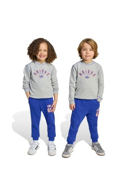 Children's Casual Sportswear Tracksuit Set Jx5260 Crew Set