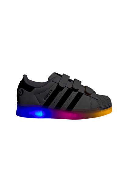 スターライト　11点セット adidas Orginals Bebek ve Çocuk Ayakkabısı SUPERSTAR LED LIGHTS CF