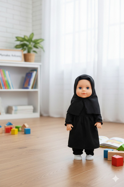 Genel Markalar Global Toys -GL100842 Rania Tesettürlü Bebek, Kız