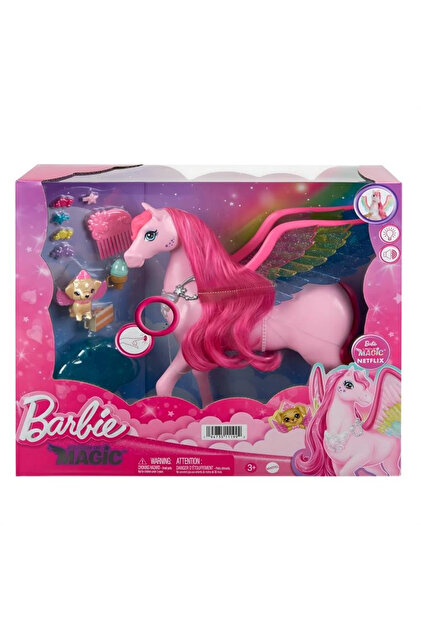 Barbie A Touch Of Magic Peggy ve Aksesuarları Yavru köpek ile