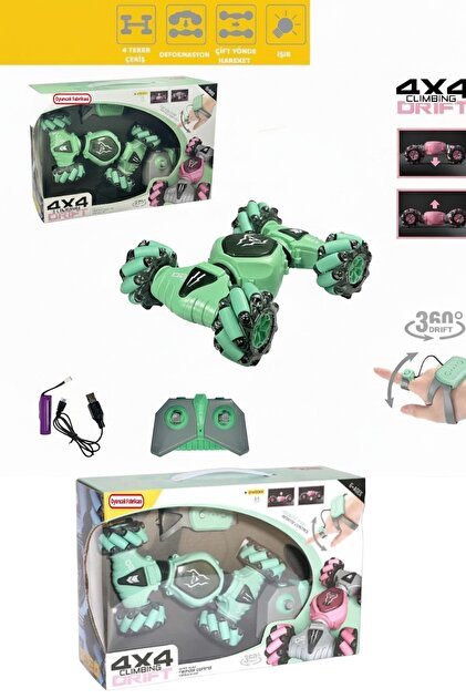 Oyuncak Fabrikası Uzaktan Kumandalı Bilekten Kontrol 4x4 Climbing