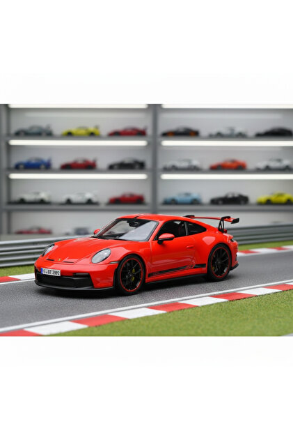 Maisto Porsche 911 GT3 1-18 Ölçek Kırmızı Büyük Boy Diecast Model