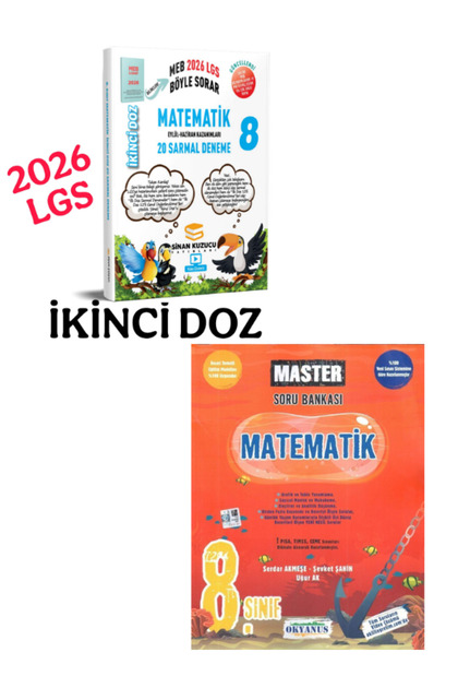 SİNAN KUZUCU YAYINLARI 8.sınıf SİNAN KUZUCU MATEMATİK 2.DOZ SARMAL