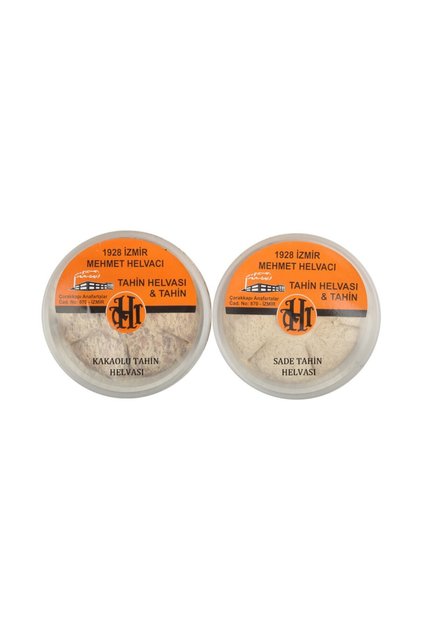 Mehmet Helvacı 1928, Tahini Halva, 2-Pack, Total: 1 kg in 500 Gram Packaging