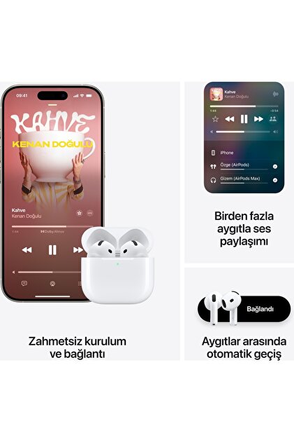 Apple Airpods 4. Nesil (MXP63TU/A) - Fiyatı, Yorumları