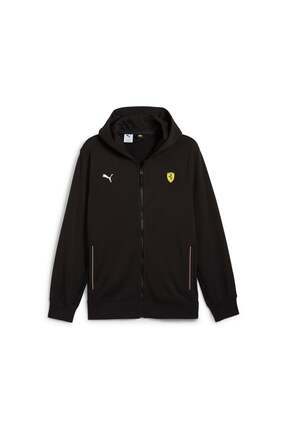 Puma Ferrari Race Mt7+ Jacket Erkek Günlük Ceket 62704301 Siyah