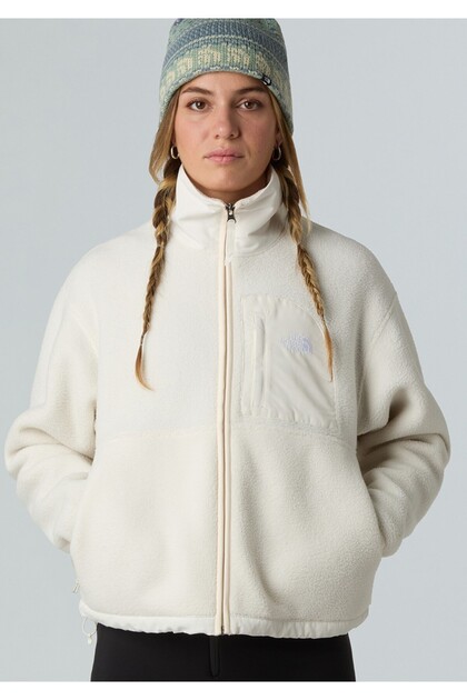 W Yumiori Off Peak Full Zip Jacket Men's Outdoor Fleece Jacket Nf0A8Euzqli1 White
