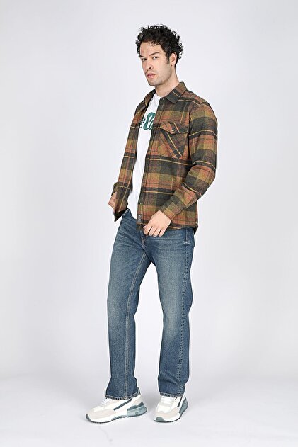 Lee Cooper RICKY FRANCESCA MID Regular Fit Straight Erkek Denim