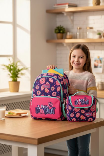 1269 Geantă unisex pentru școală primară cu spate anatomic